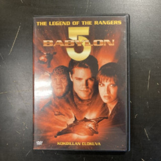 Babylon 5 - The Legend Of The Rangers DVD (M-/M-) -seikkailu/sci-fi-