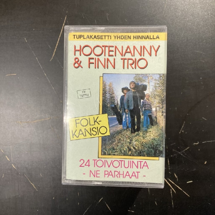 Hootenanny / Finntrio - Folkkansio C-kasetti (VG+/M-) -folk-