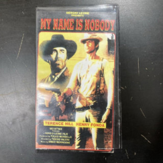 My Name Is Nobody VHS (VG+/VG+) -western/komedia-