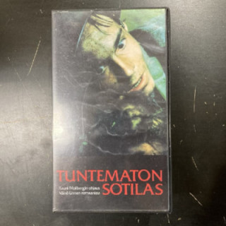 Tuntematon sotilas (1985) VHS (VG+/M-) -sota-