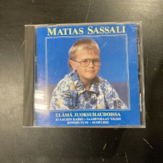 Matias Sassali - Elämä juoksuhaudoissa CD (VG+/VG+) -iskelmä-