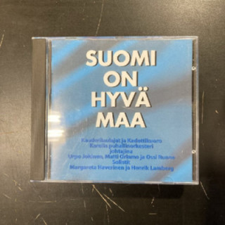 Kaaderilaulajat ja Kadettikuoro - Suomi on hyvä maa CD (VG+/VG+) -sotilasmusiikki-