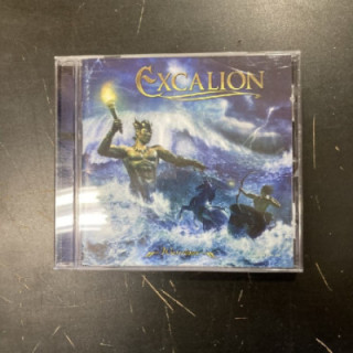 Excalion - Waterlines CD (VG+/M-) -power metal-