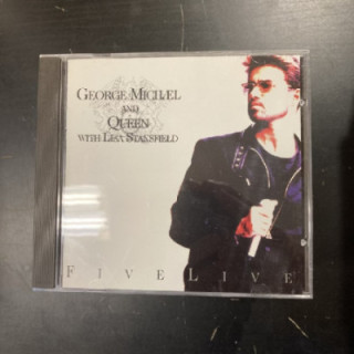 George Michael And Queen With Lisa Stansfield - Five Live CDEP (M-/M-) -pop rock-
