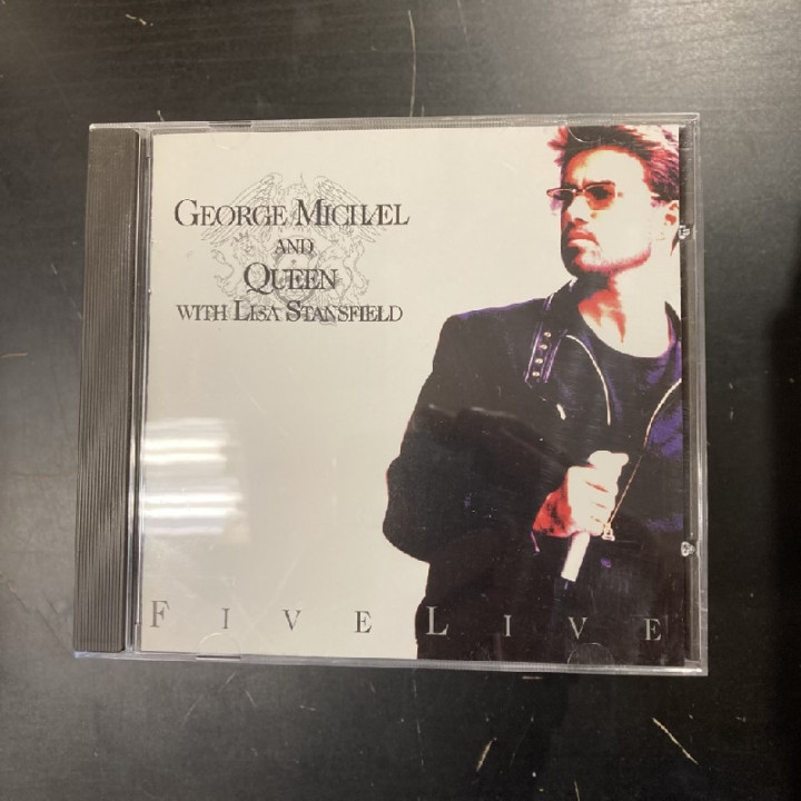 George Michael And Queen With Lisa Stansfield - Five Live CDEP (M-/M-) -pop rock-