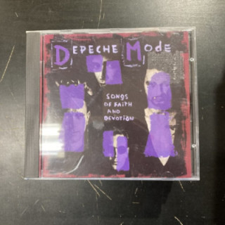 Depeche Mode - Songs Of Faith And Devotion CD (VG/M-) -synthpop-