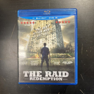 Raid - Redemption Blu-ray+DVD (M-/M-) -toiminta-