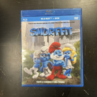 Smurffit Blu-ray+DVD (M-/M-) -animaatio-