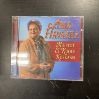 Arja Havakka - Muistot ei kuole koskaan CD (M-/M-) -iskelmä-