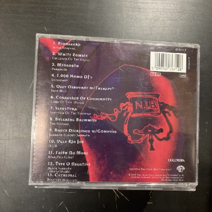 V/A - Nativity In Black (A Tribute To Black Sabbath) CD (VG/VG+)