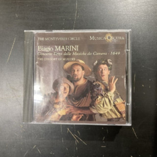 Consort Of Musicke - Marini: Concerto Terzo Delle Musiche Da Camera 1649 CD (VG+/VG+) -klassinen-