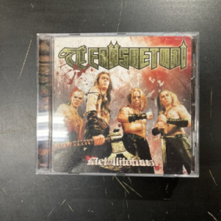 Teräsbetoni - Metallitotuus CD (VG/VG+) -power metal-