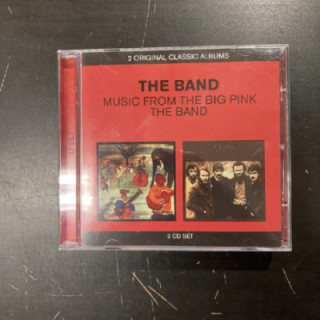 Band - Music From Big Pink / The Band (remastered) 2CD (M-/VG+) -roots rock-