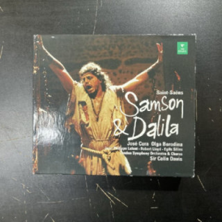 Saint-Saens - Samson & Dalila 2CD (VG+-M-/VG+) -klassinen-