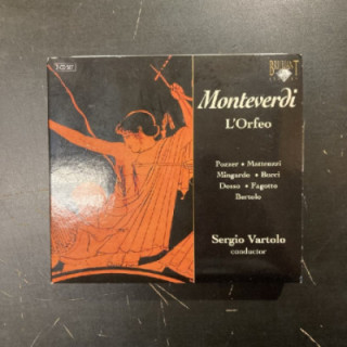 Monteverdi - L'Orfeo 2CD (VG+-M-/VG+) -klassinen-