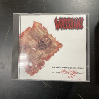 Wolfsbane - All Hell's Breaking Loose At Little Kathy Wilson's Place! CD (VG+/VG+) -hard rock-