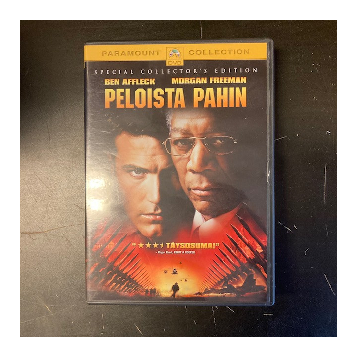 Peloista pahin (collector's edition) DVD (VG+/M-) -toiminta-