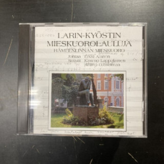 Hämeenlinnan Mieskuoro - Larin-Kyöstin mieskuorolauluja CD (VG+/M-) -kuoromusiikki-