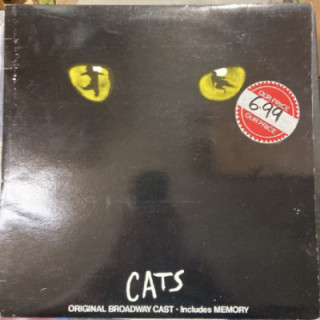Cats - Original Broadway Cast Recording (UK/1983) 2LP (VG-VG+/VG+) -musikaali-