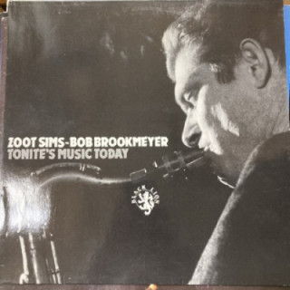 Zoot Sims & Bob Brookmeyer - Tonite's Music Today LP (M-/VG+) -jazz-