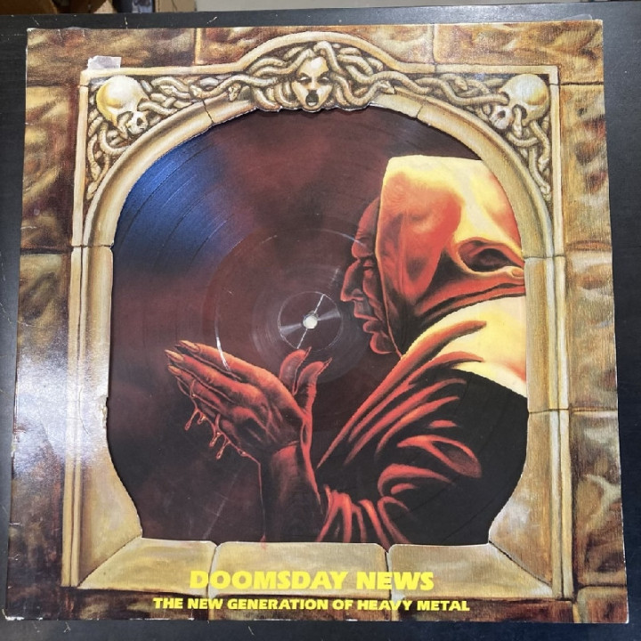 V/A - Doomsday News (The New Generation Of Heavy Metal) (picture disc/GER/1988) LP (VG+/VG+)