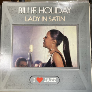 Billie Holiday With Ray Ellis And His Orchestra - Lady In Satin LP (VG+-M-/M-) -jazz-