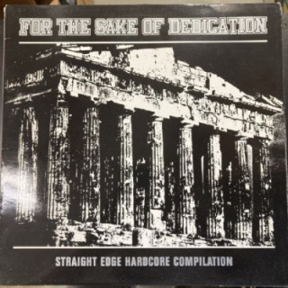 V/A - For The Sake Of Dedication (Straight Edge Hardcore Compilation) LP (VG+/VG+)
