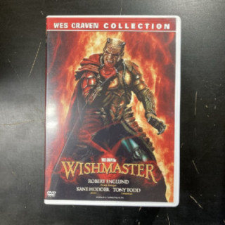 Wishmaster DVD (M-/M-) -kauhu-