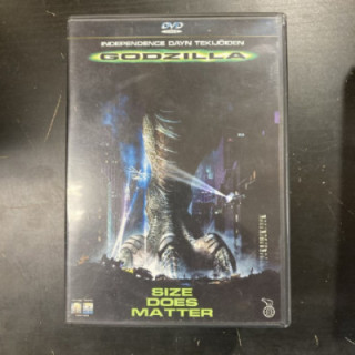 Godzilla (1998) DVD (VG+/VG+) -toiminta/sci-fi-