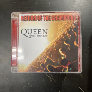 Queen + Paul Rodgers - Return Of The Champions 2CD (VG-M-/M-) -hard rock-
