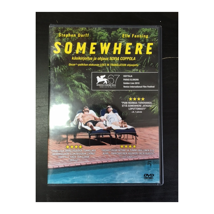 Somewhere DVD (M-/M-) -komedia/draama-