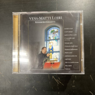 Vesa-Matti Loiri - Kirkkokonsertti CD (VG+/M-) -joululevy-