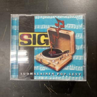 SIG - Suomalainen pop-levy CD (M-/M-) -pop rock-
