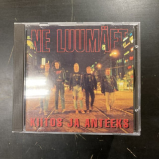 Ne Luumäet - Kiitos ja anteeks CD (VG/VG+) -punk rock-