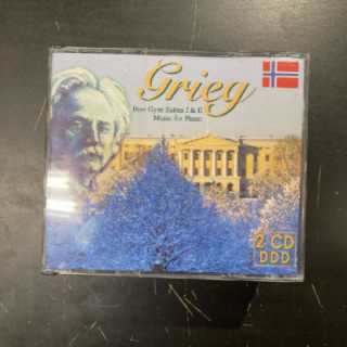 Grieg - Peer Gynt Suites I & II / Music For Piano 2CD (M-/M-) -klassinen-