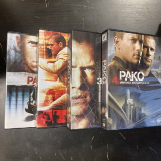 Pako - Kaudet 1-4 22DVD (VG-M-/M-) -tv-sarja-