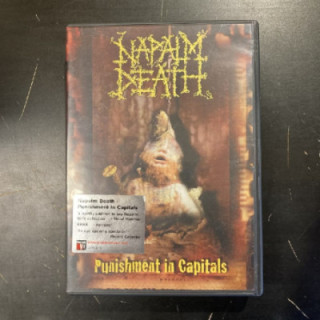 Napalm Death - Punishment In Capitals DVD (VG+/M-) -grindcore/death metal-
