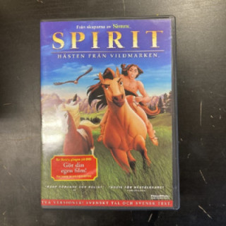 Spirit - villi ja vapaa DVD (M-/M-) -animaatio-