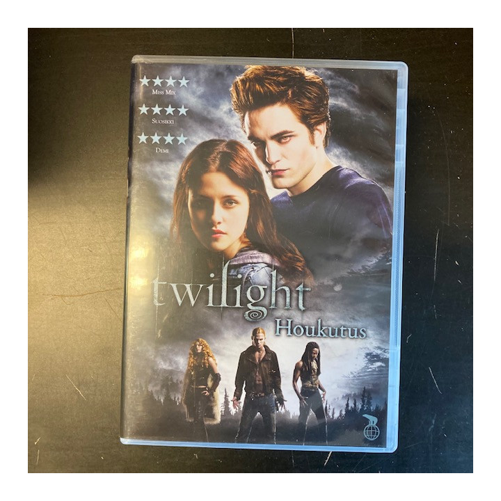 Twilight - Houkutus DVD (VG+/M-) -seikkailu/draama-
