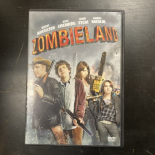 Zombieland DVD (VG+/M-) -kauhu/komedia-