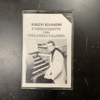 Kalevi Kiviniemi - Ensikonsertti 1984 Finlandia-talossa C-kasetti (VG+/M-) -klassinen-