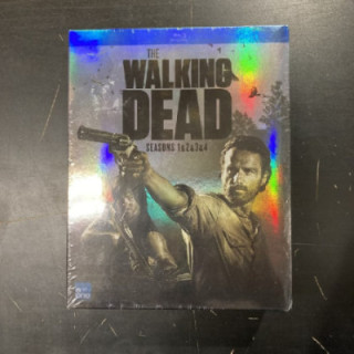 Walking Dead - Kaudet 1-4 Blu-ray (avaamaton) -tv-sarja-