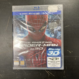 Amazing Spider-Man Blu-ray 3D+Blu-ray (avaamaton) -toiminta/sci-fi-