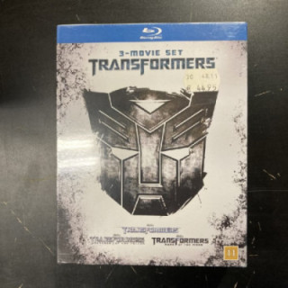 Transformers - 3-Movie Set Blu-ray (avaamaton) -toiminta/sci-fi-