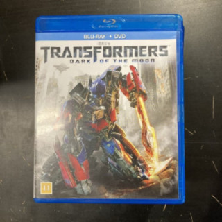 Transformers - Kuun pimeä puoli Blu-ray+DVD (M-/M-) -toiminta/sci-fi-