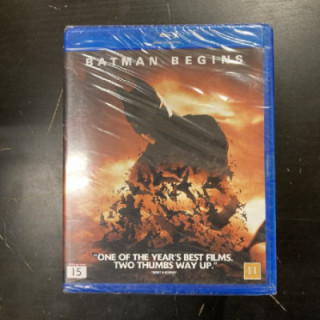 Batman Begins Blu-ray (avaamaton) -toiminta-