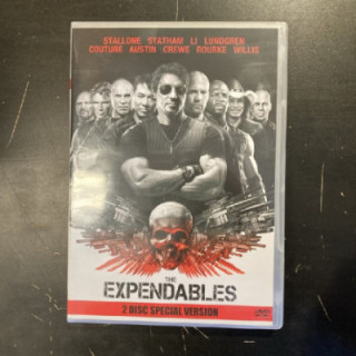 Expendables (special edition) 2DVD (M-/M-) -toiminta-