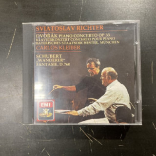 Sviatoslav Richter - Dvorak: Piano Concerto Op.33 / Schubert: Wanderer CD (M-/M-) -klassinen-