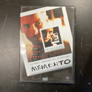 Memento DVD (VG+/M-) -jännitys-