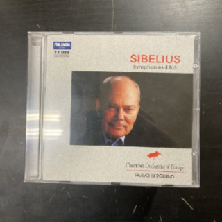 Sibelius - Symphonies 4 & 6 CD (M-/M-) -klassinen-